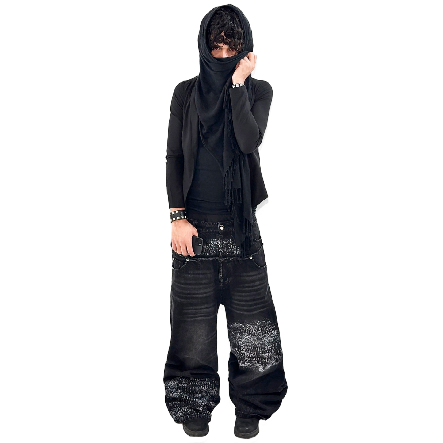 "lovehate" baggy denim