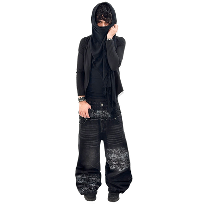 "lovehate" baggy denim