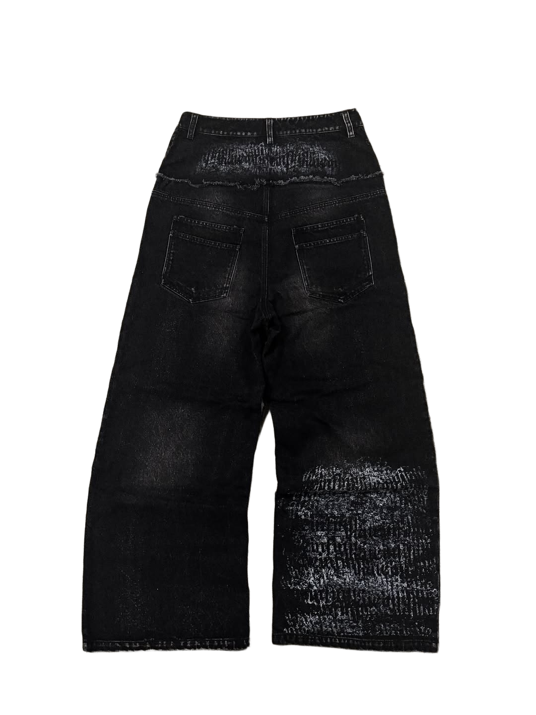 "lovehate" baggy denim