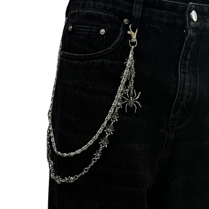 "spider" pocket chain