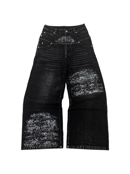 "lovehate" baggy denim